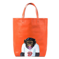 Tote XL Bag Rolling Monkey Coral 1-8685918